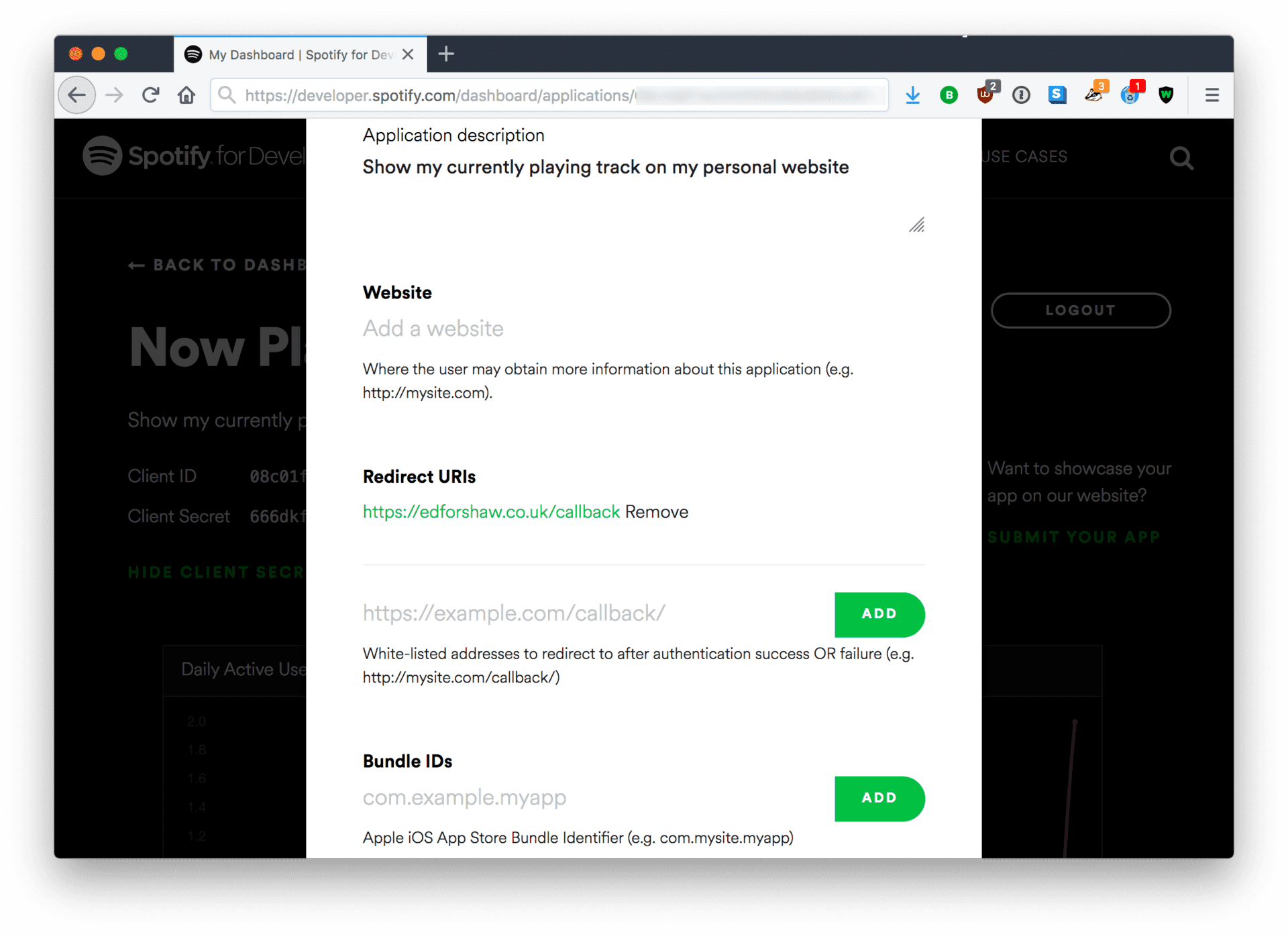 Adding a Spotify Now Playing widget to your Jekyll site